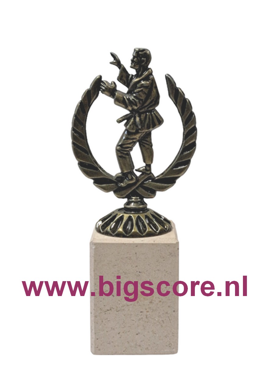 Judo JU-11 Metaal Goud LAATSTE OP=OP!!